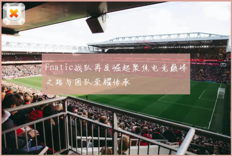 Fnatic战队再度崛起聚焦电竞巅峰之路与团队荣耀传承
